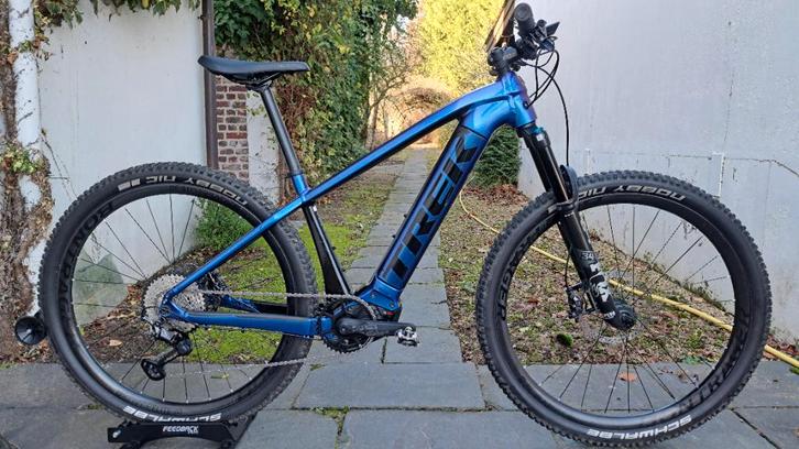 Trek Powerfly E-mtb, Fietsen en Brommers, Fietsen | Mountainbikes en ATB, Zo goed als nieuw, Heren, Trek, 45 tot 49 cm, Hardtail