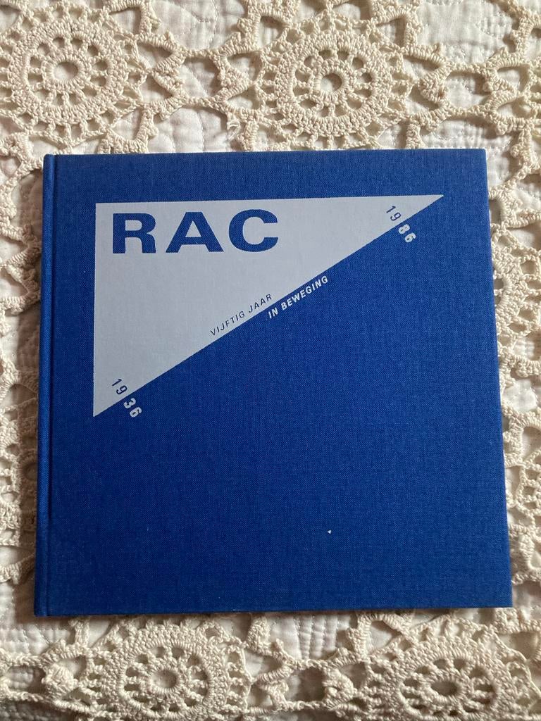 RAC Vijftig Jaar in Beweging 1936-1986, Ophalen of Verzenden, Zo goed als nieuw, Algemeen