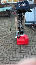 Suzuki 6pk 4 takt 2019 inc brandstof tank nieuwstaat, Ophalen of Verzenden, Zo goed als nieuw, Benzine, 10 tot 30 pk
