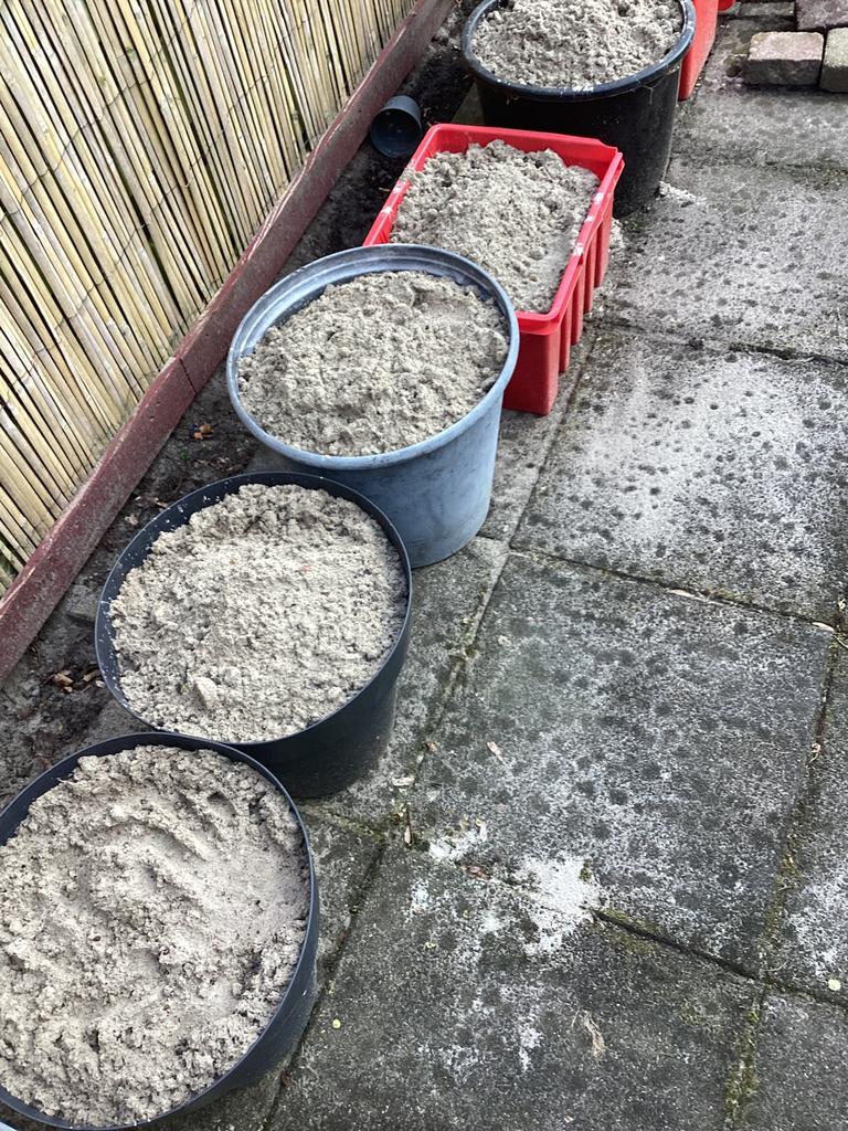Wit zand gratis af te halen, Tuin en Terras, Zand, Ophalen, Gebruikt, Ophoogzand
