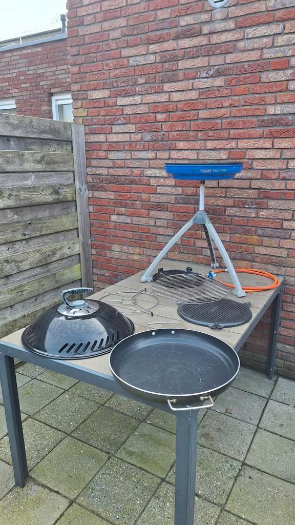 Cadac Eazi Chef BBQ met diverse accessoires, Tuin en Terras, Barbecue-accessoires, Gebruikt, Ophalen of Verzenden