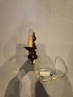 Prachtige bronzen wandlamp., Ophalen of Verzenden, Zo goed als nieuw