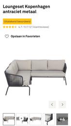 Loungeset hoekbank +tuinkussenbox, Tuin en Terras, Ophalen, Zo goed als nieuw