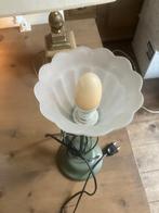 Bureaulamp in vorm van bloem, Ophalen, Gebruikt, Glas, 50 tot 75 cm
