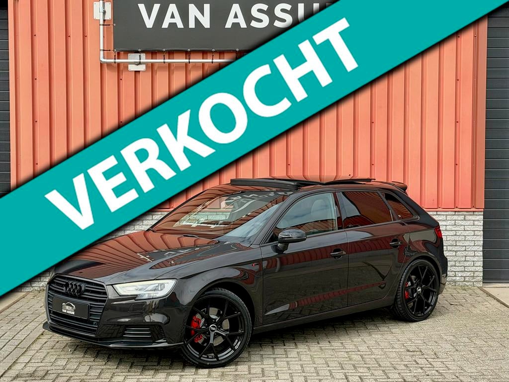 Audi A3 SPORTBACK 2.0 TFSI quattro S-Line Pano Maxton 19"RS, Auto's, Audi, Bedrijf, Te koop, A3, 4x4, ABS, Airbags, Airconditioning