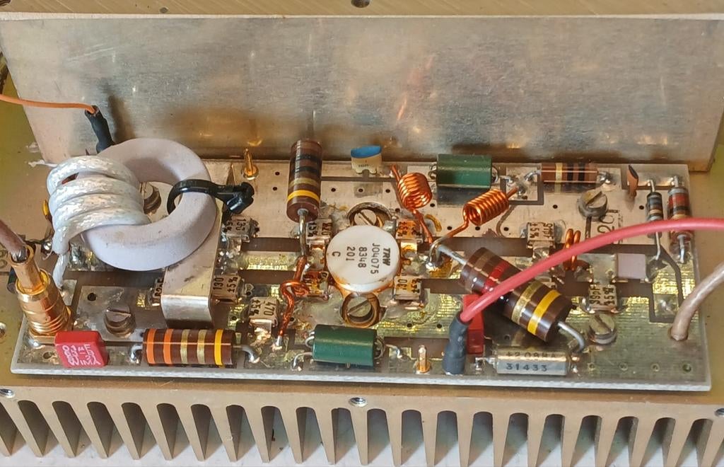 Eindtrap 144Mhz 75 Watt Telefunken, Telecommunicatie, Zenders en Ontvangers, Zender, Ophalen of Verzenden