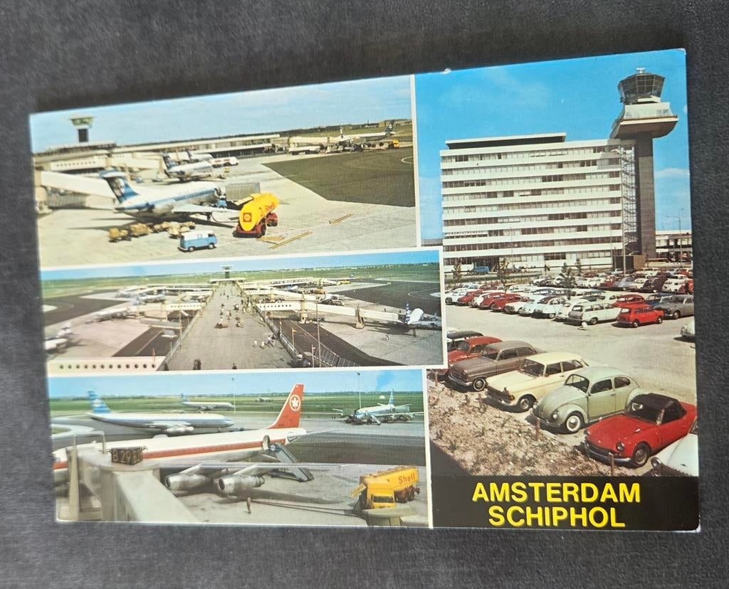 Amsterdam - Schiphol, Verzenden, 1960 tot 1980, Gelopen, Noord-Holland