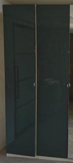 Twee turquoise Fardal deuren voor Ikea Pax kast 50x229, Ophalen