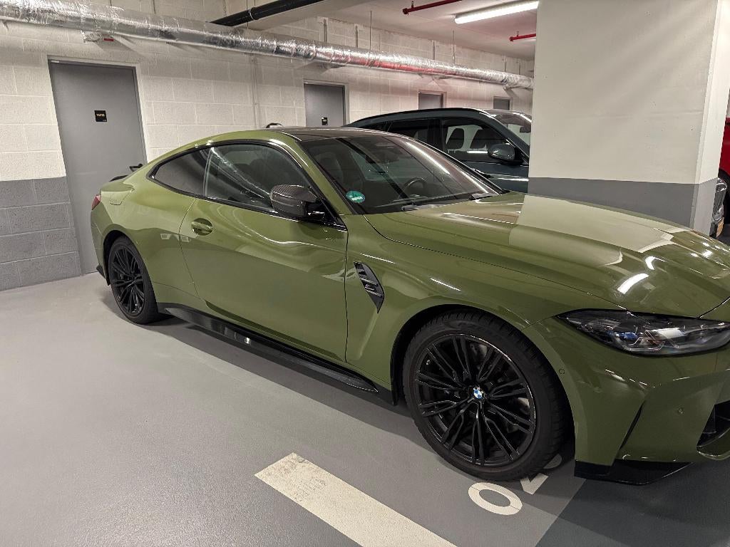 BMW M4 Competition M Xdrive 2023, Auto's, Automaat, Zwart, Leder, Vierwielaandrijving