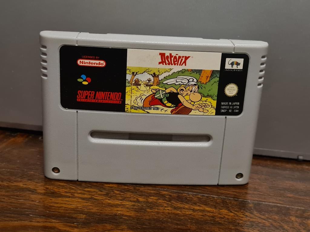 Asterix SNES, Spelcomputers en Games, Games | Nintendo Super NES, Avontuur en Actie, 1 speler, Ophalen of Verzenden, Zo goed als nieuw
