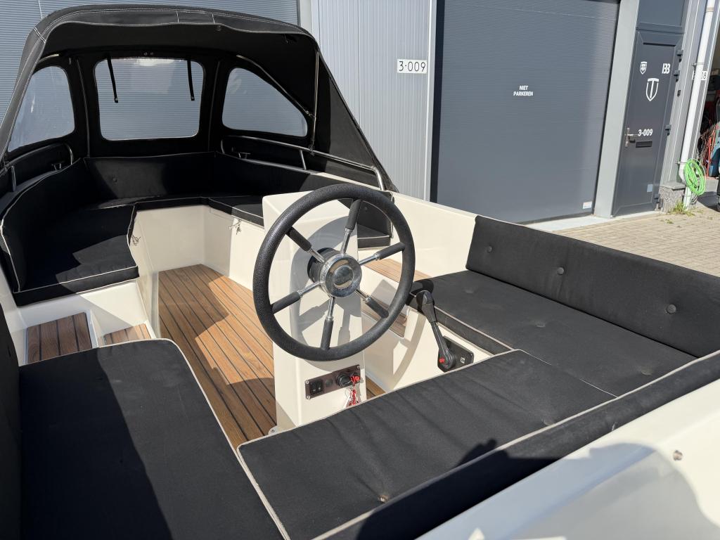 Nette Garda 470 Sloep Compleet incl. Honda 10PK 4-takt, Watersport en Boten, 10 tot 30 pk, Gebruikt, Nijverheidsweg 3F Grootebroek