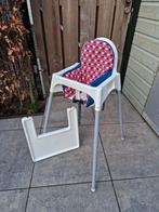 Ikea antilop kinderstoel met blad en opblaasbaar kussen, Kinderen en Baby's, Kinderstoelen, Ophalen of Verzenden, Overige typen