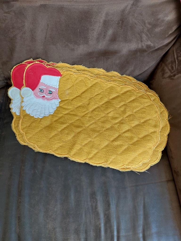 Stoffen placemats Kerst, Diversen, Ophalen of Verzenden