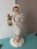 Kerstpop, winterbeeld van 40 cm hoog, Diversen, Kerst, Ophalen of Verzenden, Zo goed als nieuw