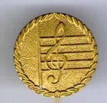 Muziek sleutel koper speldje ( L_181 ), Verzamelen, Speldjes, Pins en Buttons, Verzenden, Nieuw, Merk, Speldje of Pin