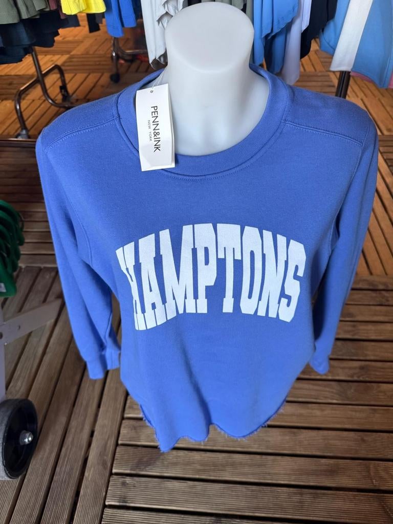 Penn&Ink Trui Hamptons Saphir/White XS, Kleding | Dames, Truien en Vesten, Blauw, Nieuw, Ophalen of Verzenden, Penn&Ink