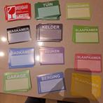 Verhuisstickers, Ophalen of Verzenden, Overige typen, Minder dan 35 cm