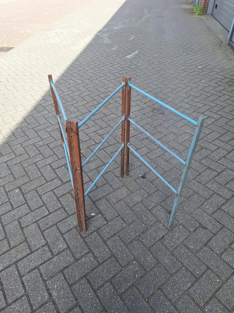 Antiek houten wasrekje, Ophalen of Verzenden