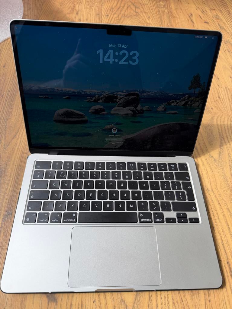 MacBook Air 13" M2 8C-CPU 10C-GPU 8GB 512GB Zilver, Computers en Software, Apple Macbooks, Ophalen, Qwerty, 8 GB, 13 inch