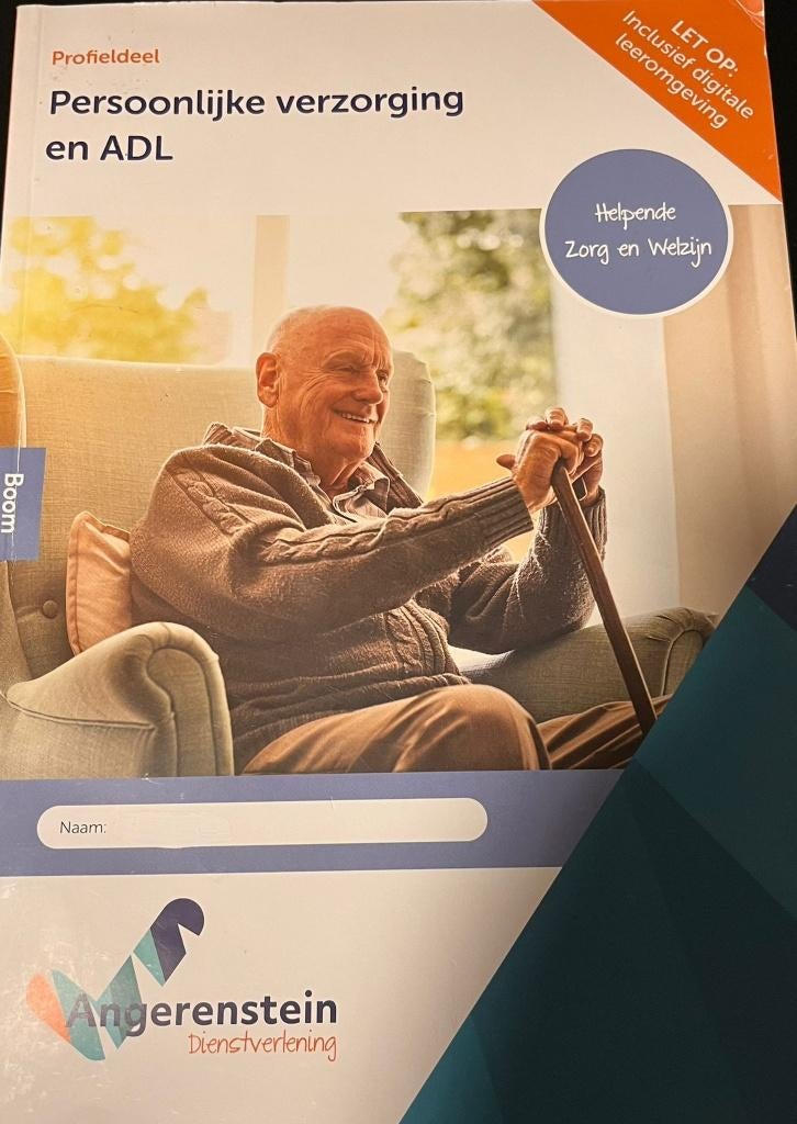 Persoonlijke verzorging en ADL, Boeken, Overige Boeken, Zo goed als nieuw, Ophalen of Verzenden