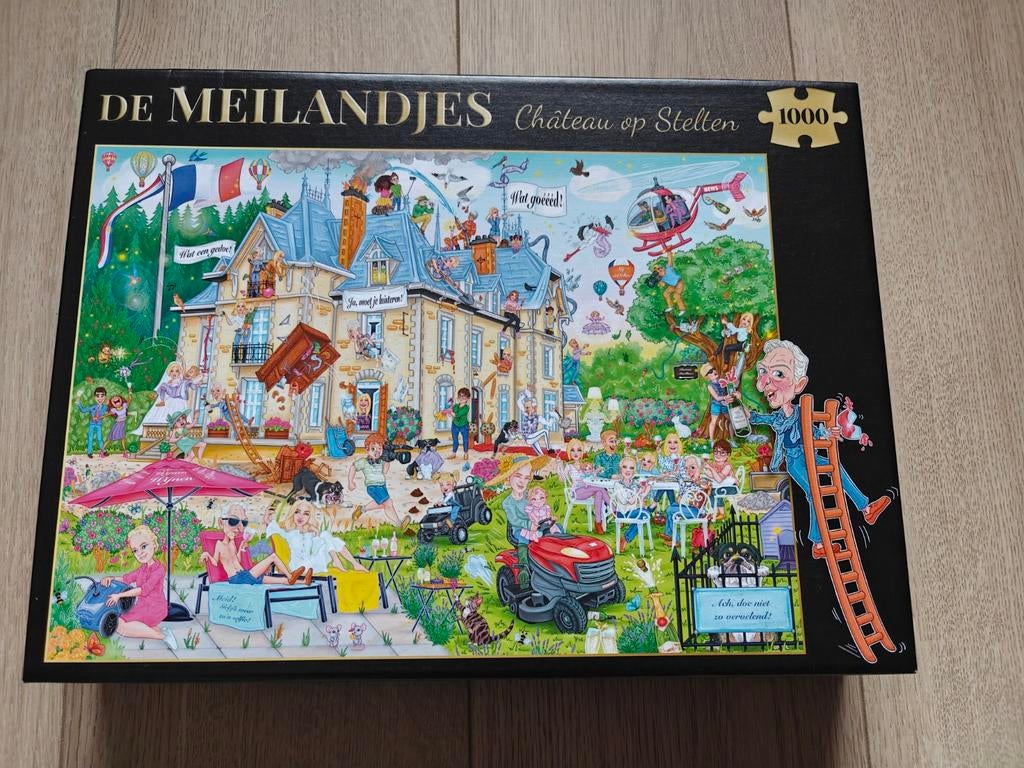 De Meilandjes châteu op stelten puzzel, Ophalen of Verzenden, 500 t/m 1500 stukjes, Nieuw, Legpuzzel