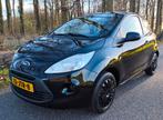Ford Ka 1.2 51KW 2009 Zwart, nieuwe apk, NL Auto!, Voorwielaandrijving, Euro 5, Stof, 1242 cc