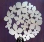 Design schaal diameter 48 cm messing kleur, Overige materialen, Schaal, Rond, Ophalen of Verzenden