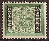 Ned-Indie NVPH nr 84f ongebruikt Buiten Bezit Kopstaand 1908, Postzegels en Munten, Ophalen of Verzenden, Postfris, Nederlands-Indië