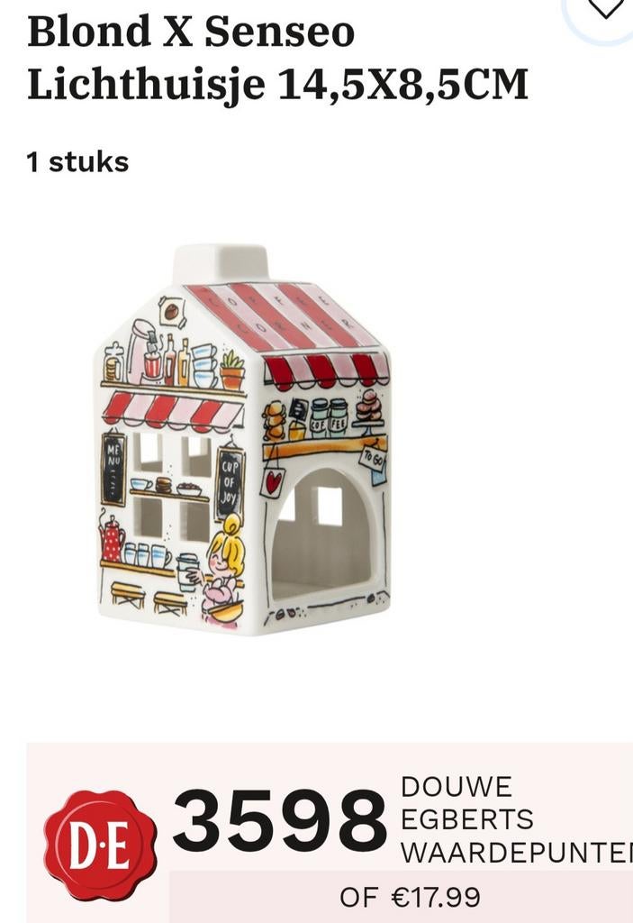 Douwe egberts Blond, Ophalen of Verzenden, Nieuw