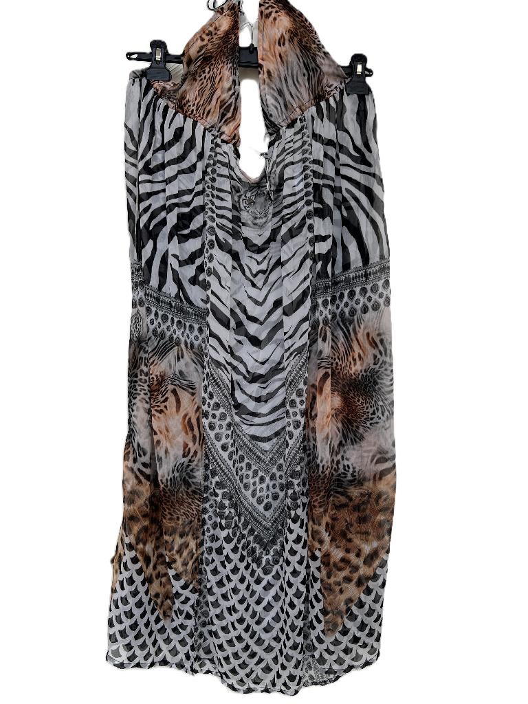 Sunflair jurkje bikini cover up maat L SUNFLAIR 73320, Overige typen, Bruin, Verzenden, Zo goed als nieuw