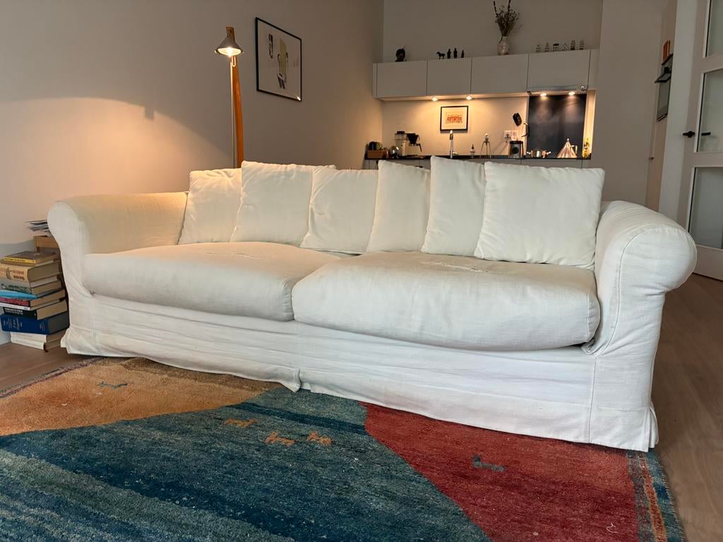 Vibieffe bank, Jan des Bouvrie - Opknapper, Ophalen, Gebruikt, Driepersoons, 75 tot 100 cm