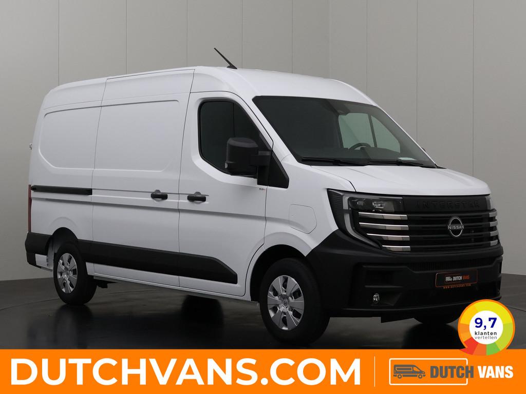 Nissan Interstar L2H2 Limited 87 kWh | 400Km WLTP | 5 jaar g, Auto's, Bestelauto's, Stof, Zwart, 143 pk, 2000 kg