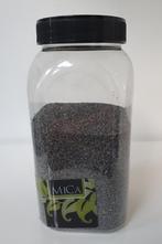 decoratie zand Mica, antraciet/ grijs, €2,50 verzndkosten, Verzenden, Nieuw