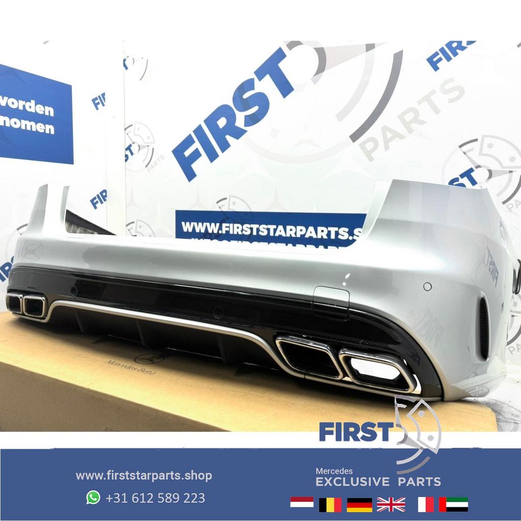 C63 BUMPER S205 C63S AMG Achterbumper W205 COMPLEET + CARBON, Gebruikt, -, Ophalen of Verzenden, Achter