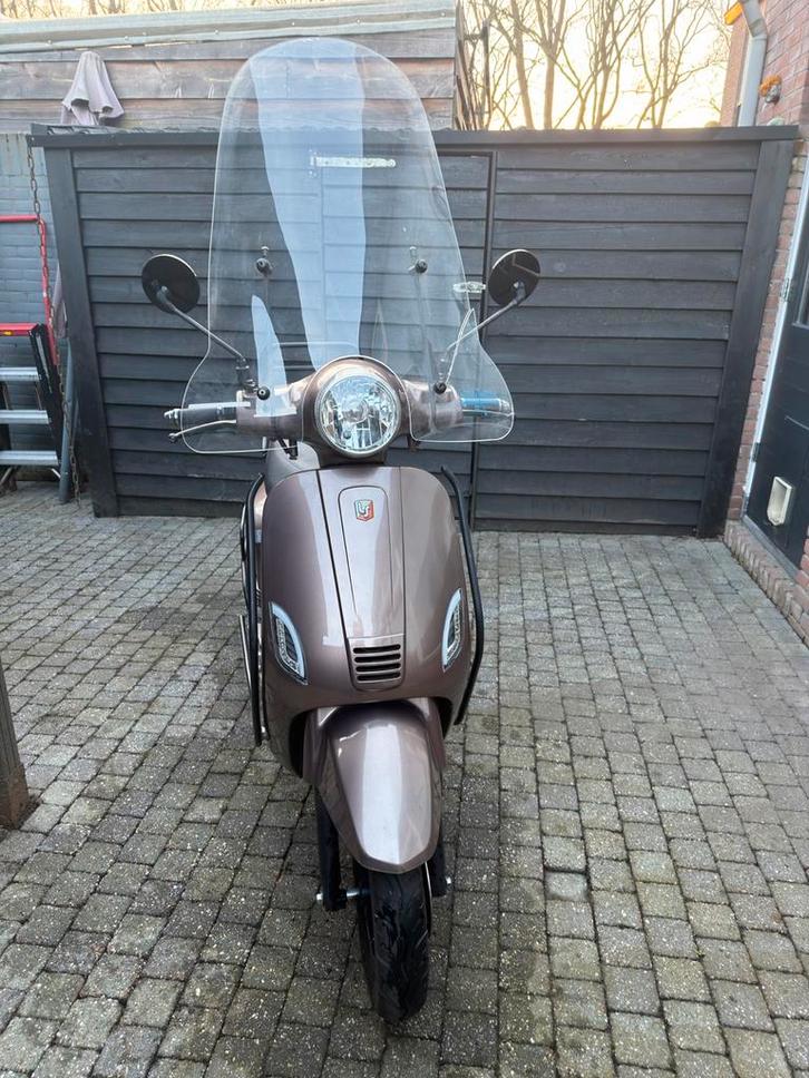 La Souris E-Sourini Elektrische Scooter - Blauw Kenteken, Fietsen en Brommers, Snorfietsen en Snorscooters, Gebruikt, Overige merken