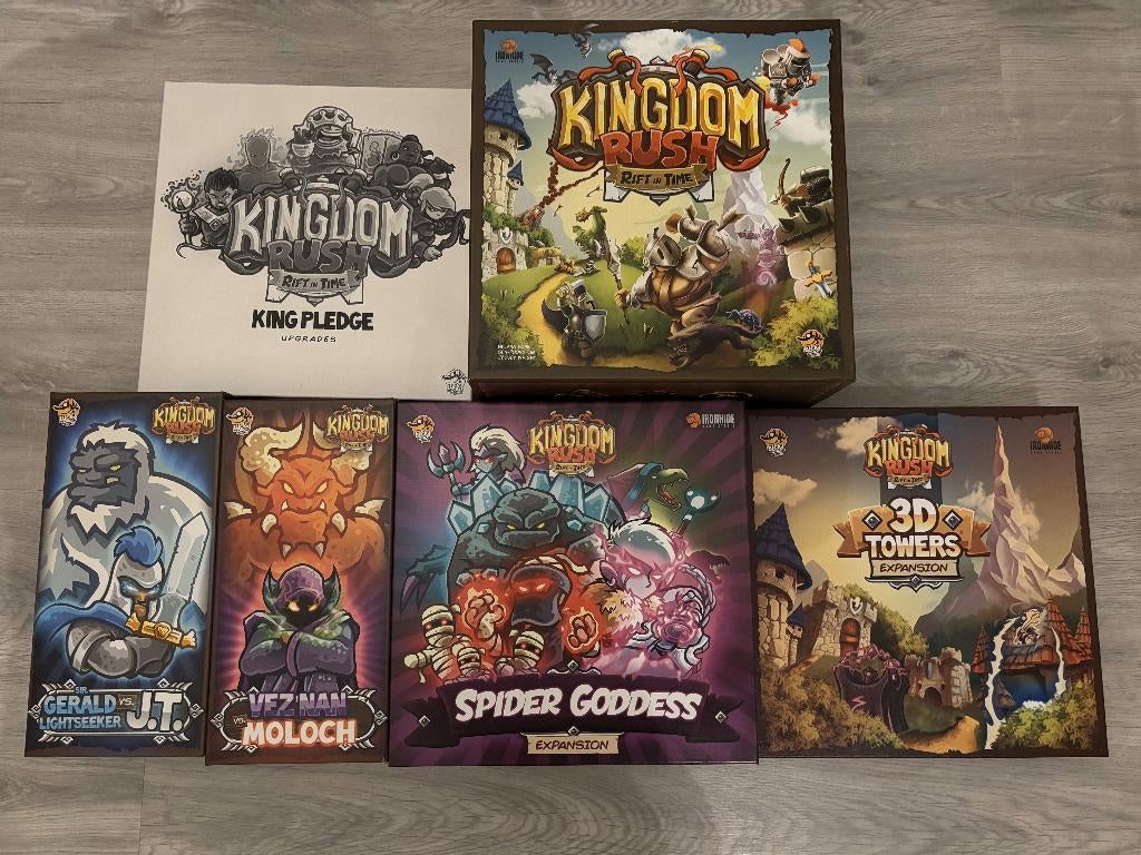 Kingdom Rush kickstarter, Hobby en Vrije tijd, Gezelschapsspellen | Bordspellen, Ophalen of Verzenden, Nieuw