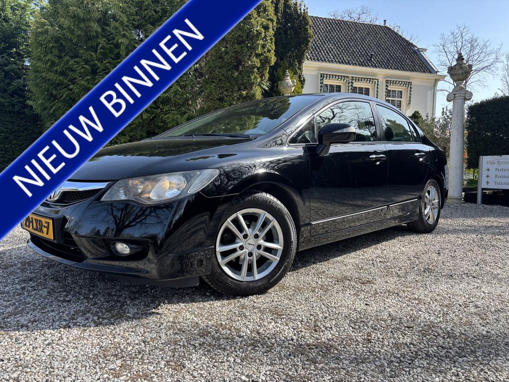 Honda Civic 1.3 Hybrid Elegance / Automaat / Climate Control, Auto's, Honda, Euro 5, Gebruikt, Zwart, Origineel Nederlands