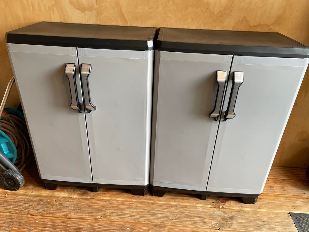 Handige kunststof kastjes - Opvallend ruim, Ophalen of Verzenden, Gebruikt