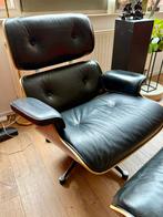 Authentieke Charles and Ray Eames Lounge chair & Ottoman, Huis en Inrichting, Fauteuils, Ophalen, Zo goed als nieuw, 50 tot 75 cm
