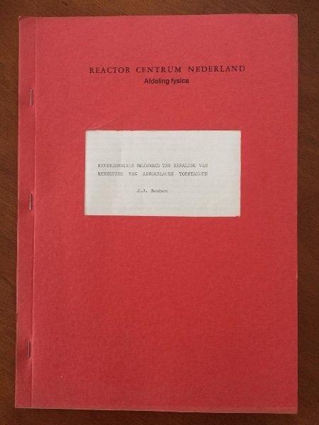 Experimentele methoden ter bepaling v kernspins v aangeslage, Boeken, Studieboeken en Cursussen, Gelezen, WO, Beta, Verzenden