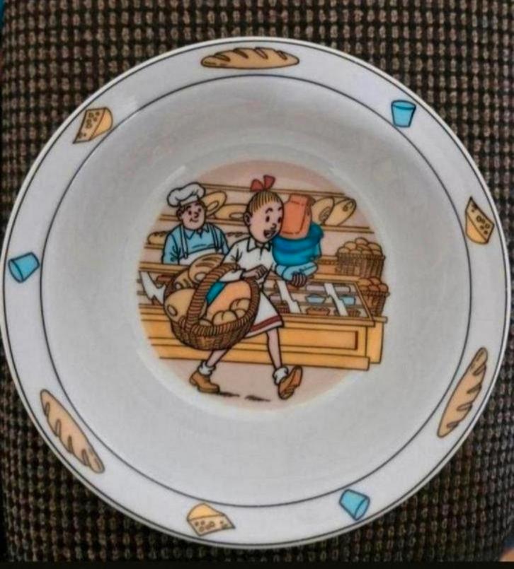 Porseleinen schaaltje Suske en Wiske, Huis en Inrichting, Keuken | Servies, Ophalen of Verzenden