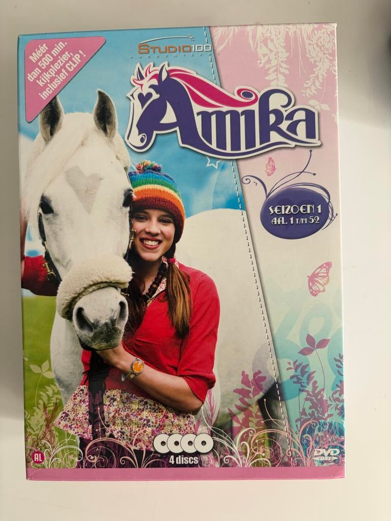 Amika Seizoen 1 DVD Box - Aflevering 1 t/m 52, Cd's en Dvd's, Avontuur, Gebruikt, Alle leeftijden, Boxset