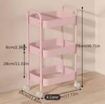 Nieuwe rolwagen/serveerwagen voor salon, keuken of badkamer, Ophalen of Verzenden, Nieuw