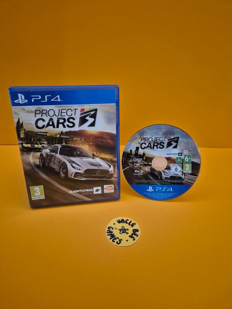 Project Cars 3, Spelcomputers en Games, Games | Sony PlayStation 4, Zo goed als nieuw, Racen en Vliegen, 1 speler, Vanaf 3 jaar