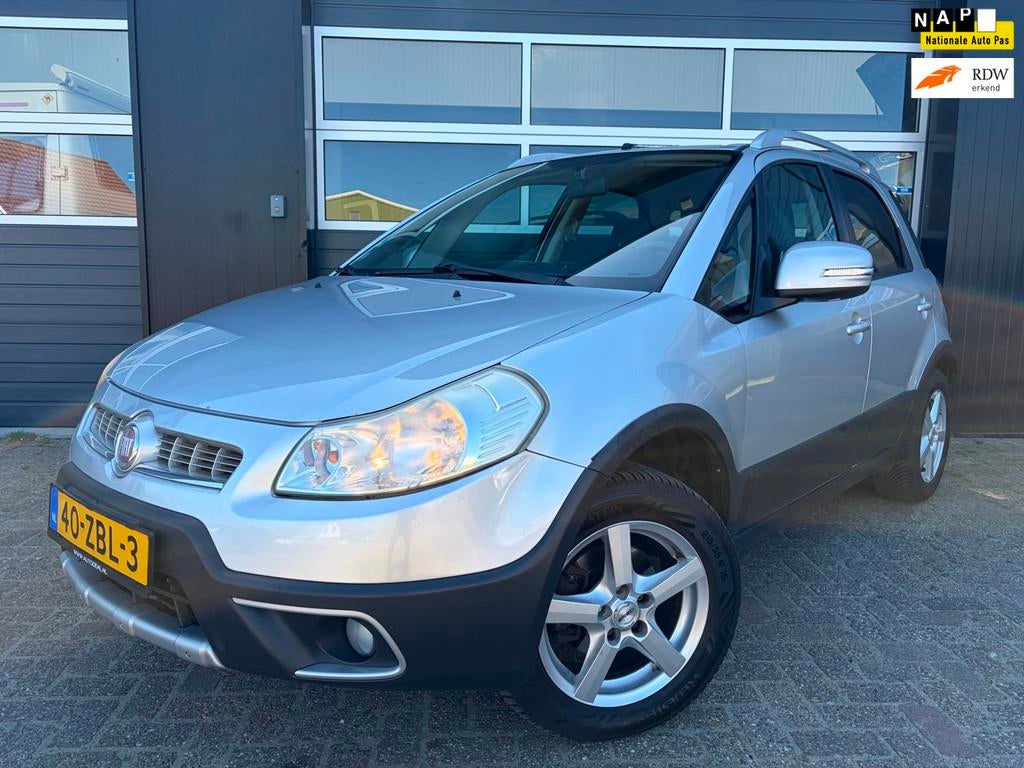 Fiat Sedici 1.6-16V |Airco|Trekhaak|Cruise control!|, Auto's, Fiat, Voorwielaandrijving, Euro 5, Stof, Gebruikt