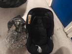 Cybex autostoel met regenhoes, Kinderen en Baby's, Autostoeltjes, Autogordel of Isofix, Gebruikt, 0 t/m 10 kg, Overige merken