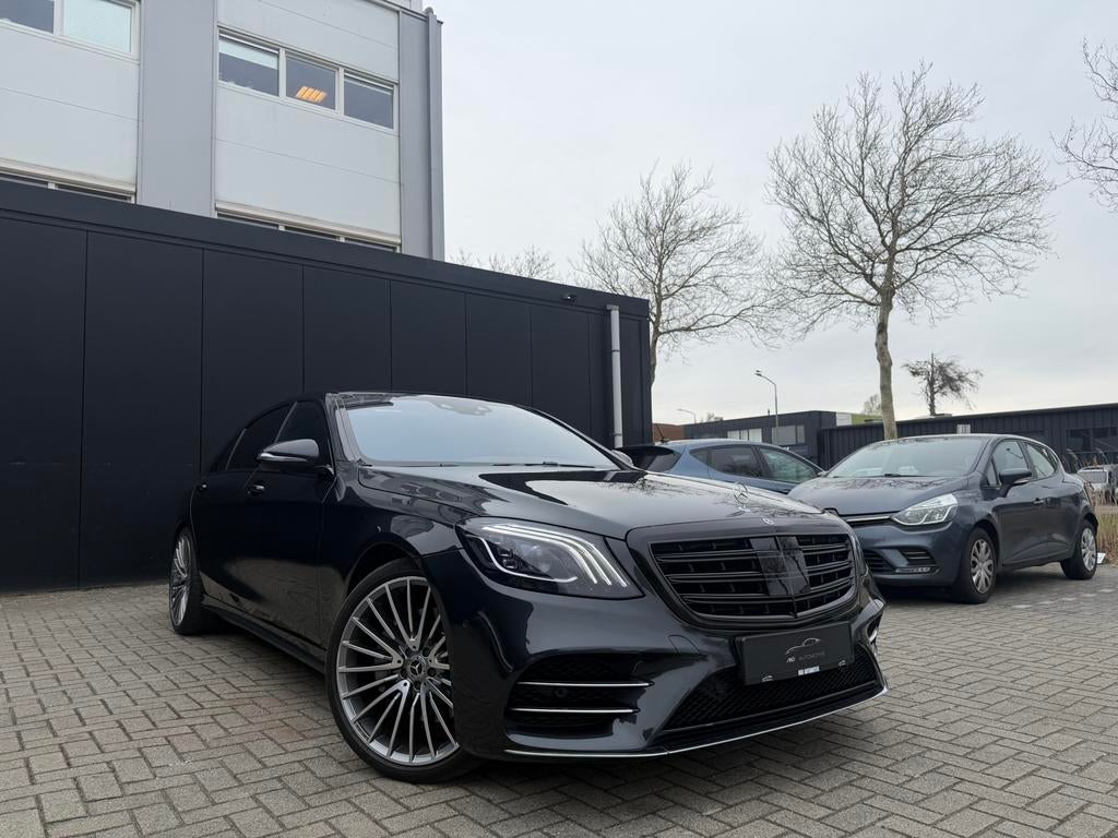 Mercedes-Benz 400d 4Matic Lang Premium PlusAmg Line/Pano/HUD, Auto's, Mercedes-Benz, Automaat, 2005 kg, Leder, Bedrijf