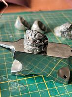 Foo Dog zilveren ring hand gemaakt., Sieraden, Tassen en Uiterlijk, Ringen, 20 of groter, Nieuw, Ophalen of Verzenden, Dame of Heer