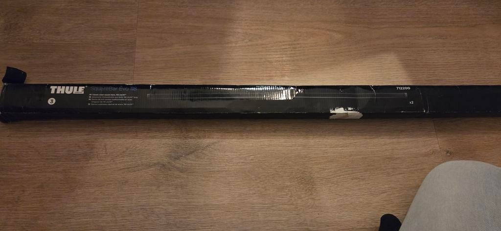 Thule SquareBar Evo 118 dakdragers (712200), Ophalen