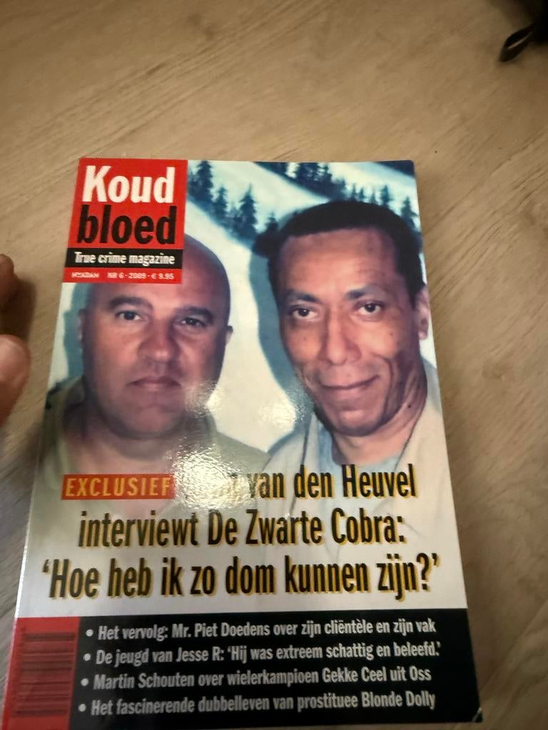 Koud Bloed True Crime Magazine - Nr. 6 - 2009, Ophalen of Verzenden, Gelezen, Overige typen